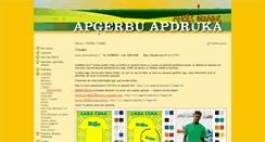 Desktop Screenshot of apgerbu-apdruka.lv